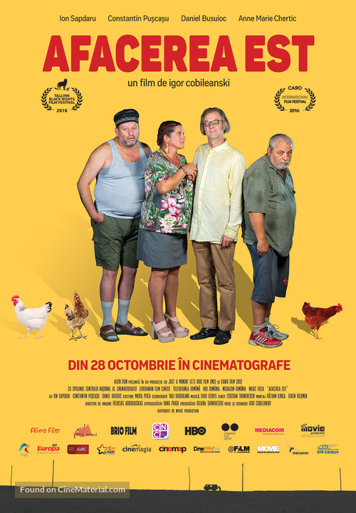 Afacerea Est - Romanian Movie Poster