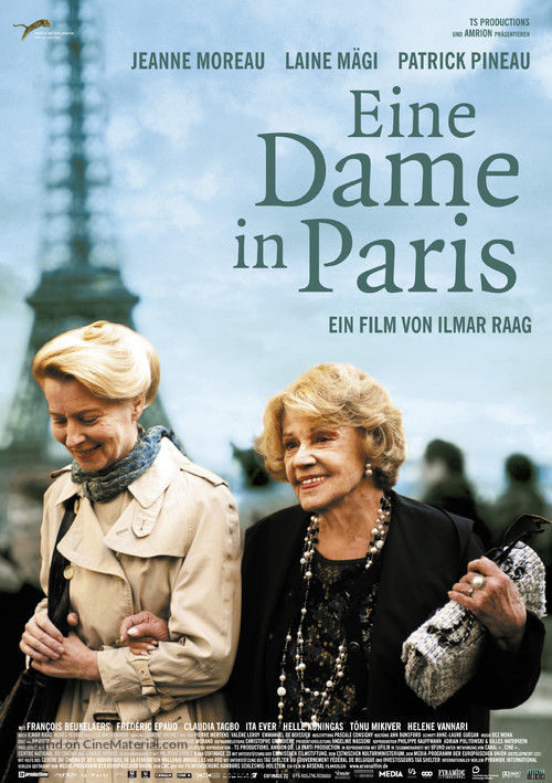 Une Estonienne &agrave; Paris - German Movie Poster