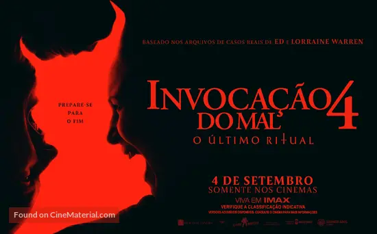 The Conjuring: Last Rites - Brazilian Movie Poster