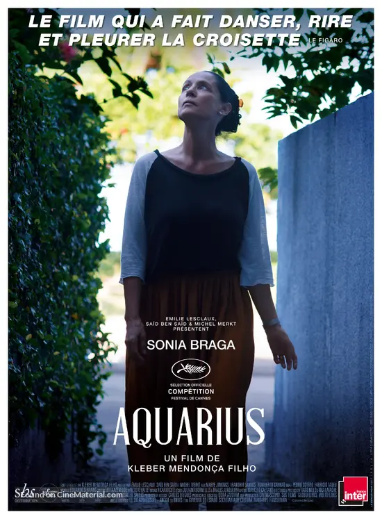 Aquarius - French Movie Poster