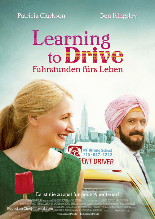 Learning to Drive - German Movie Poster