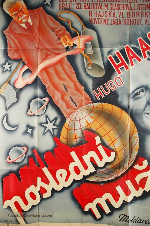 Posledn&iacute; muz - Czech Movie Poster