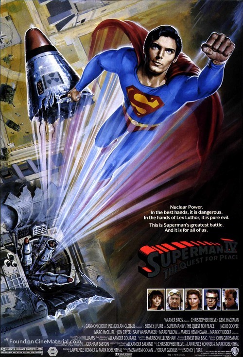 Superman IV: The Quest for Peace - Movie Poster