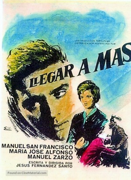 Llegar a m&aacute;s - Spanish Movie Poster