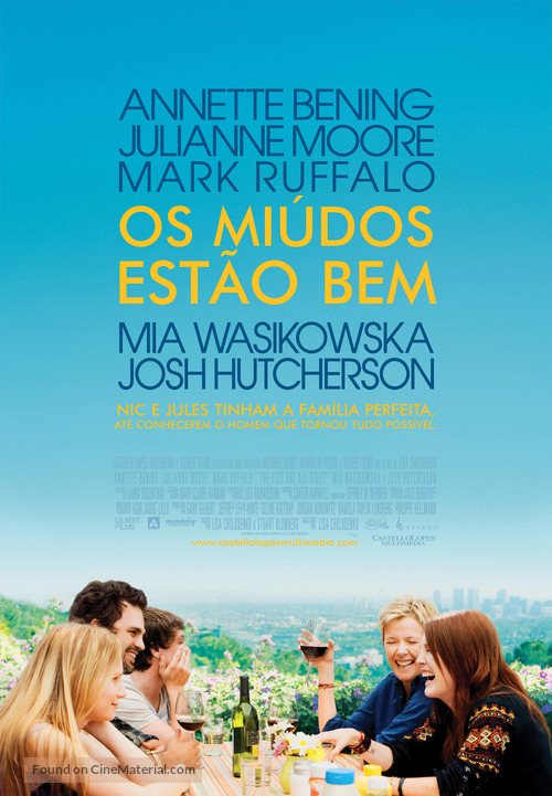 The Kids Are All Right - Portuguese Movie Poster