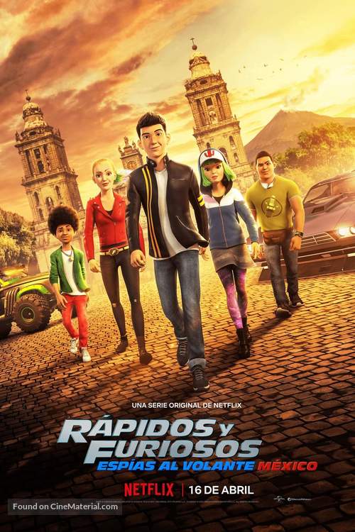 &quot;Fast &amp; Furious: Spy Racers&quot; - Mexican Movie Poster