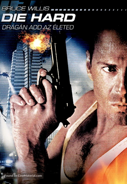 Die Hard - Hungarian DVD movie cover
