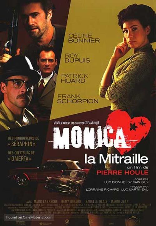 Monica la mitraille - French poster