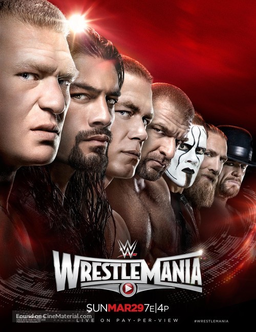 WWE Wrestlemania - Movie Poster