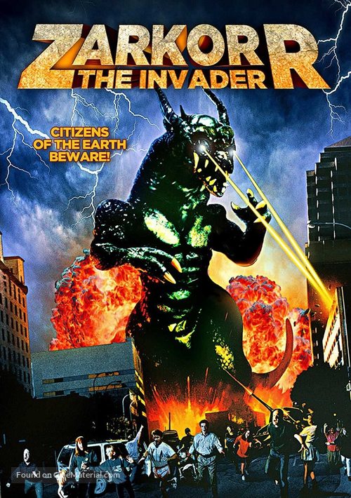 Zarkorr! The Invader - DVD movie cover