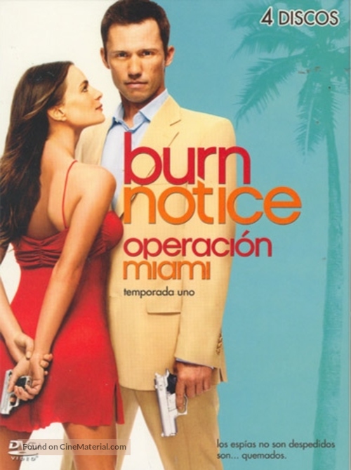 &quot;Burn Notice&quot; - Mexican Movie Cover