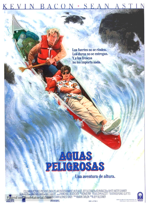 White Water Summer - Spanish Movie Poster