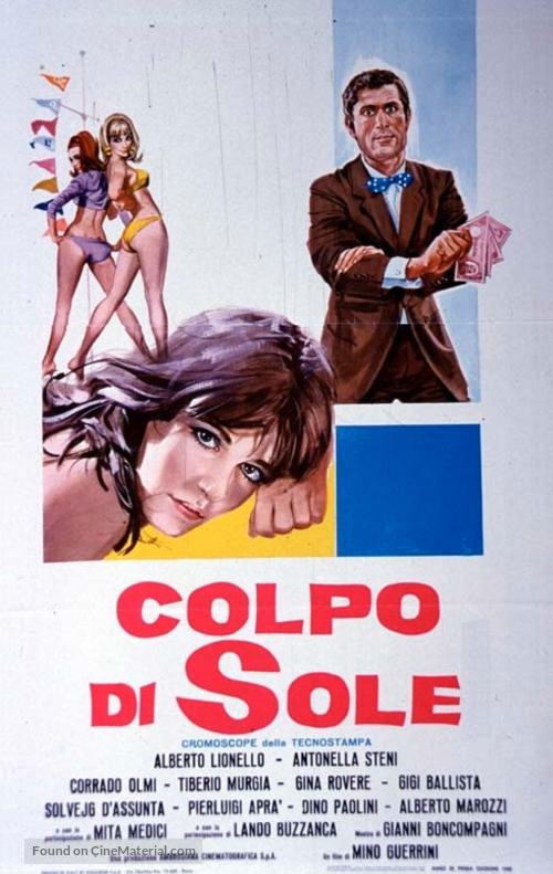 Colpo di sole - Italian Movie Poster