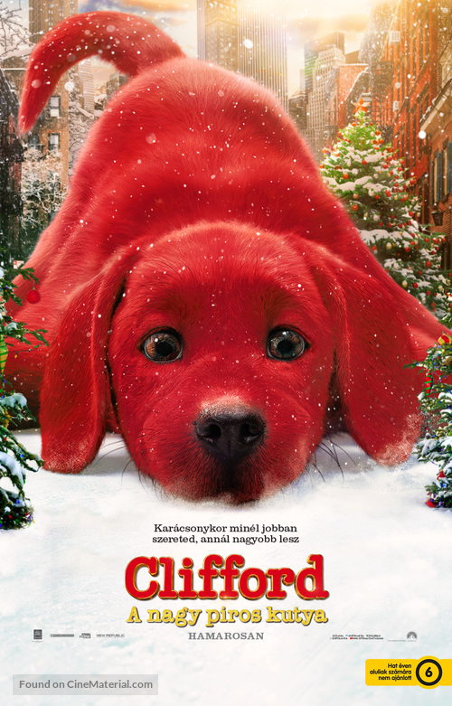 Clifford the Big Red Dog - Hungarian Movie Poster