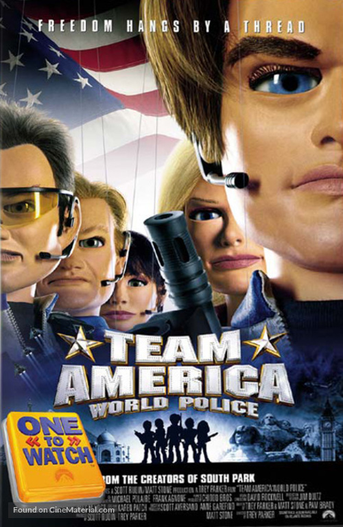 Team America: World Police - Danish Movie Poster