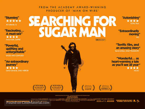 Searching for Sugar Man - British Theatrical movie poster