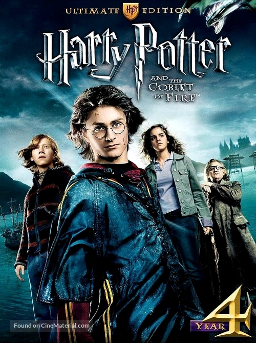 Harry Potter and the Goblet of Fire - DVD movie cover