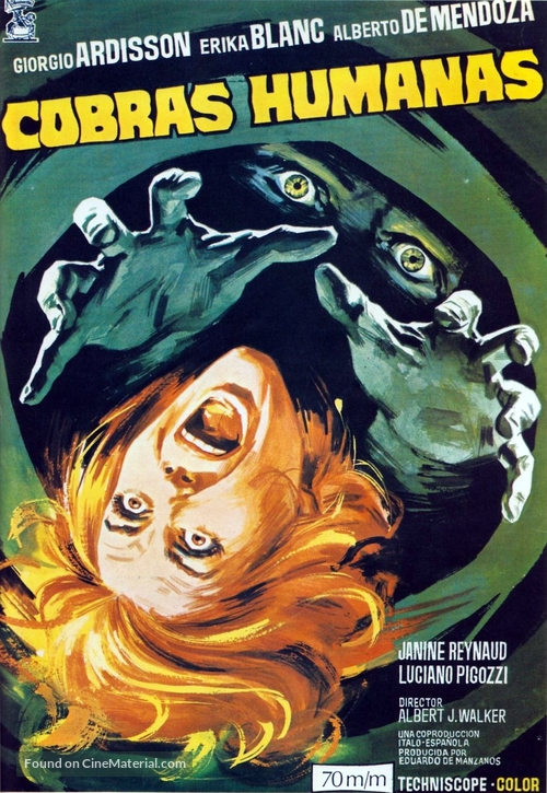 L&#039;uomo pi&ugrave; velenoso del cobra - Spanish Movie Poster