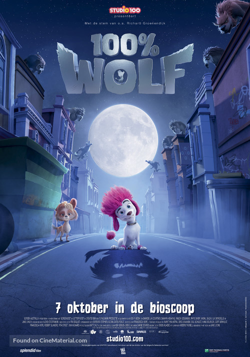 100% Wolf - Dutch Movie Poster