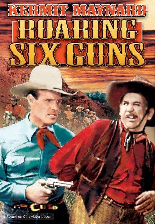 Roaring Six Guns - DVD movie cover