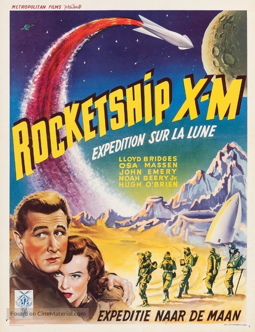 Rocketship X-M - Belgian Movie Poster