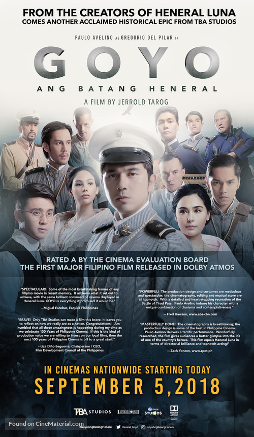 Goyo: Ang Batang Heneral - Philippine Movie Poster