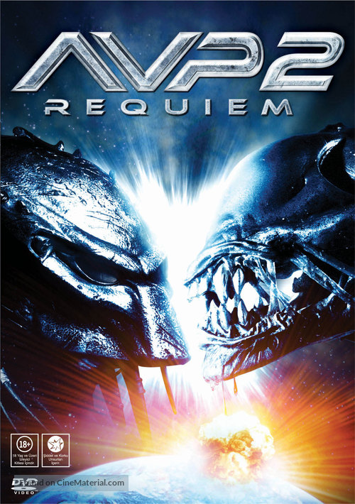 AVPR: Aliens vs Predator - Requiem - Turkish DVD movie cover