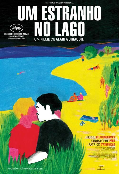 L&#039;inconnu du lac - Brazilian Movie Poster