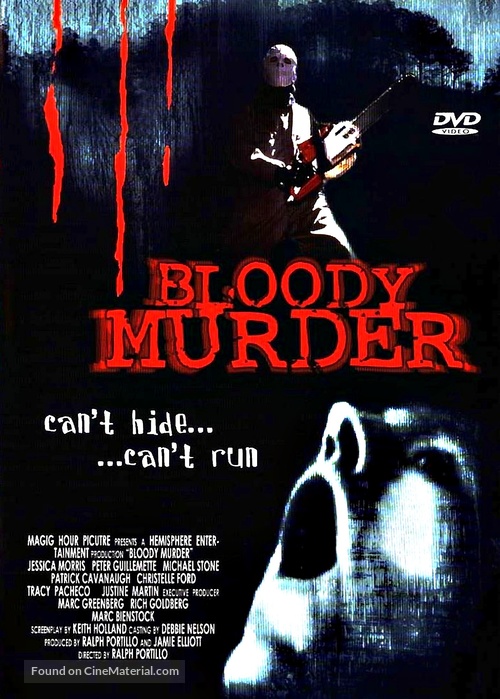 Bloody Murder - German DVD movie cover