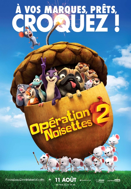 The Nut Job 2 - Canadian Movie Poster