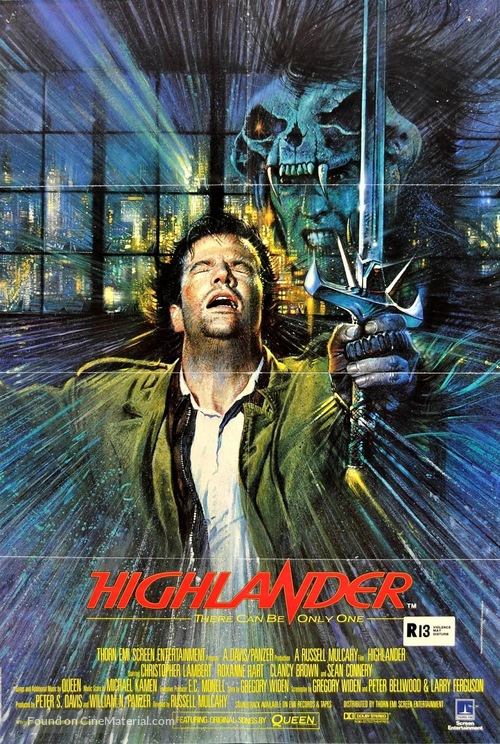 Highlander - Movie Poster