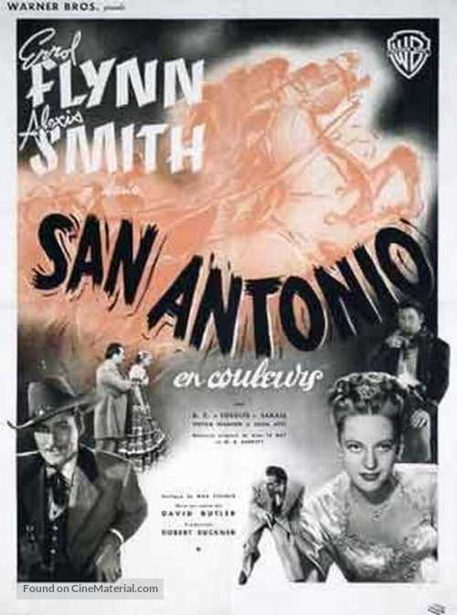 San Antonio - French Movie Poster