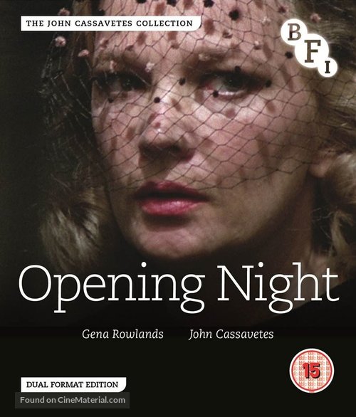 Opening Night - British Blu-Ray movie cover
