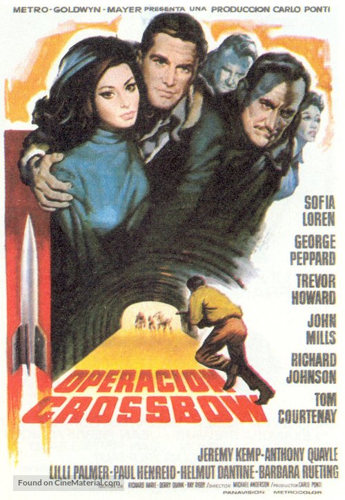 Operation Crossbow - Spanish Movie Poster