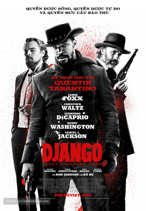 Django Unchained - Vietnamese Movie Poster