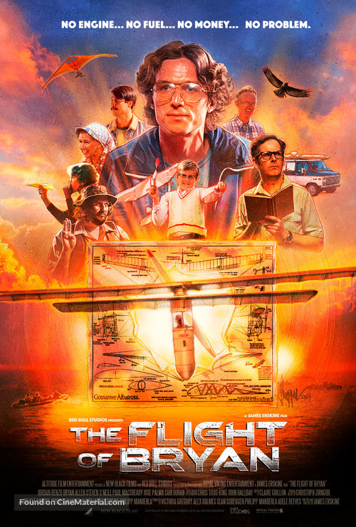 The Flight of Bryan - British Movie Poster