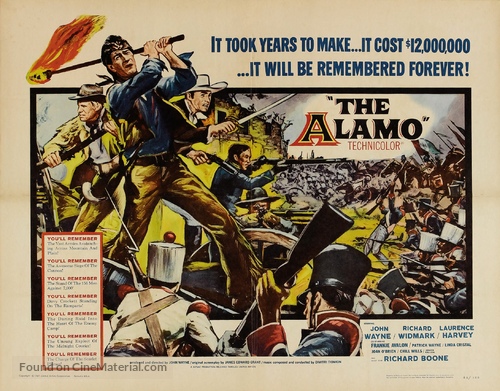 The Alamo - British Movie Poster