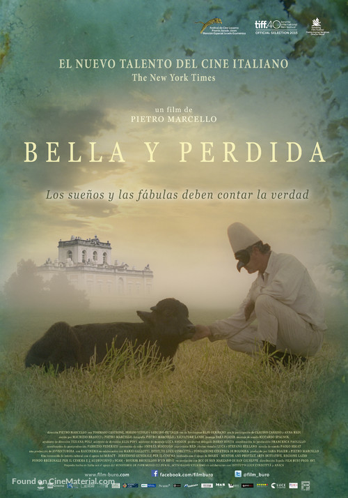 Bella e perduta - Spanish Movie Poster