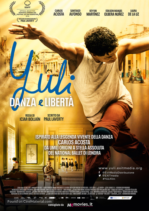 Yuli - Italian Movie Poster