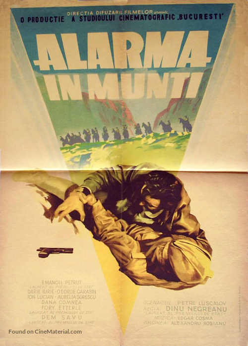 Alarma in munti - Romanian Movie Poster