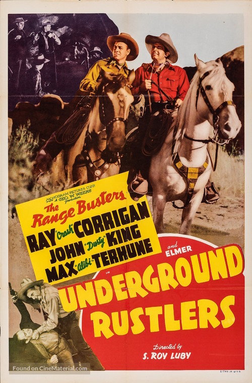 Underground Rustlers - Movie Poster