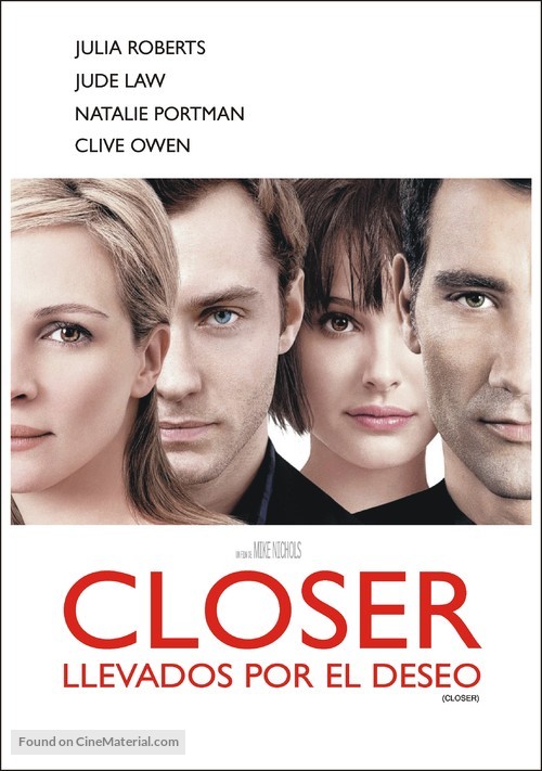 Closer - Argentinian poster