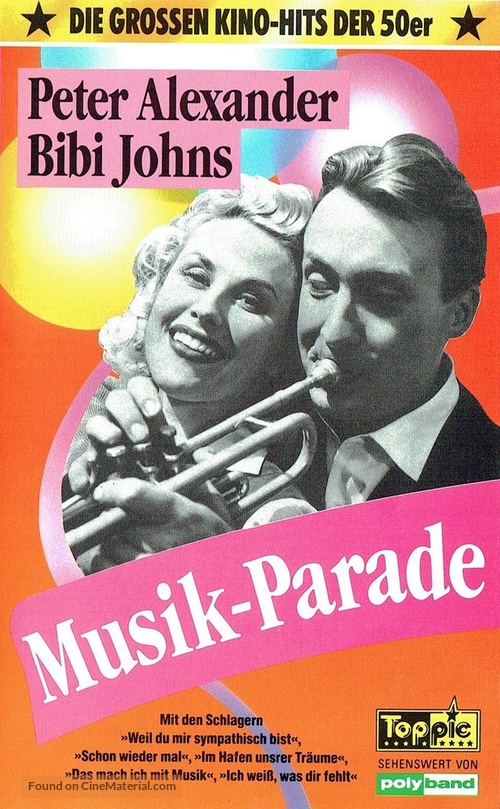 Musikparade - German VHS movie cover