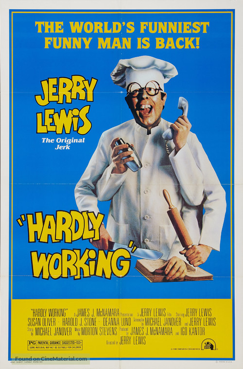 Hardly Working - Movie Poster