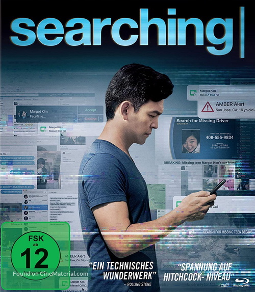 Searching - German Blu-Ray movie cover