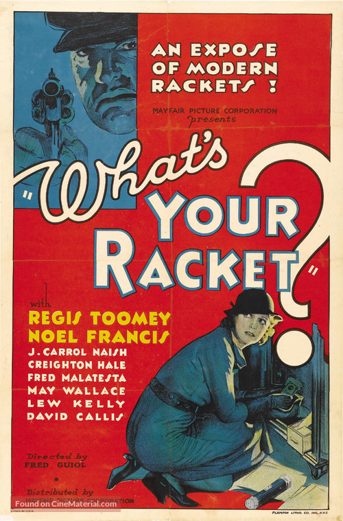 What&#039;s Your Racket? - Movie Poster