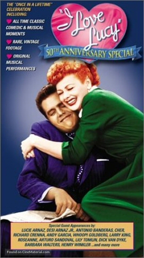 I Love Lucy&#039;s 50th Anniversary Special - VHS movie cover