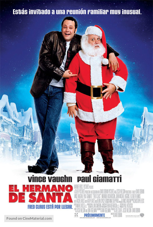 Fred Claus - Argentinian Movie Poster
