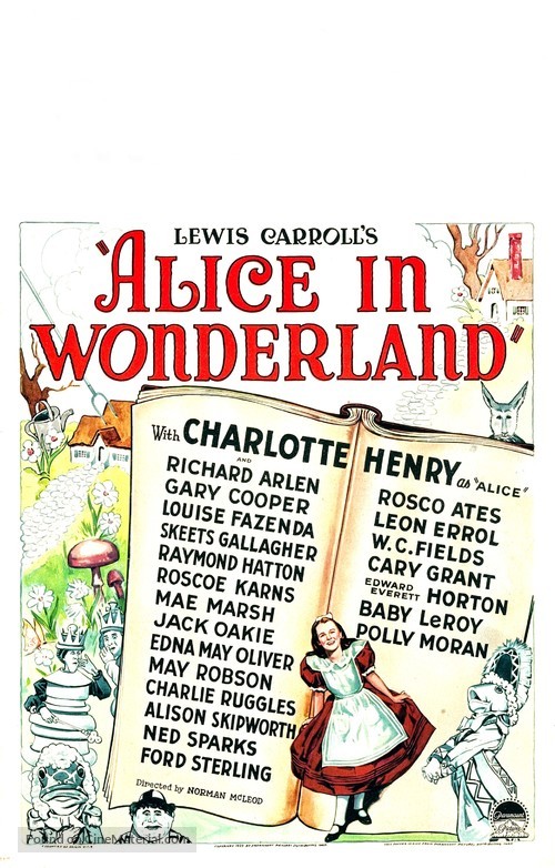 Alice in Wonderland - Movie Poster