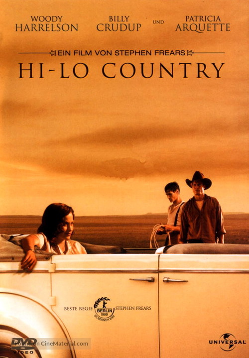 The Hi-Lo Country - German DVD movie cover